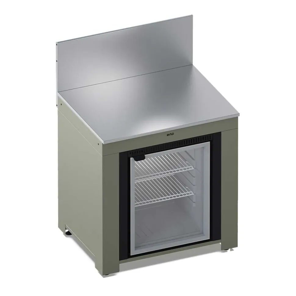 Meuble Frigo Extérieur 75L Vert Sauge - ENO