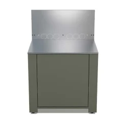 Meuble MODULO pour plancha vert sauge - ENO