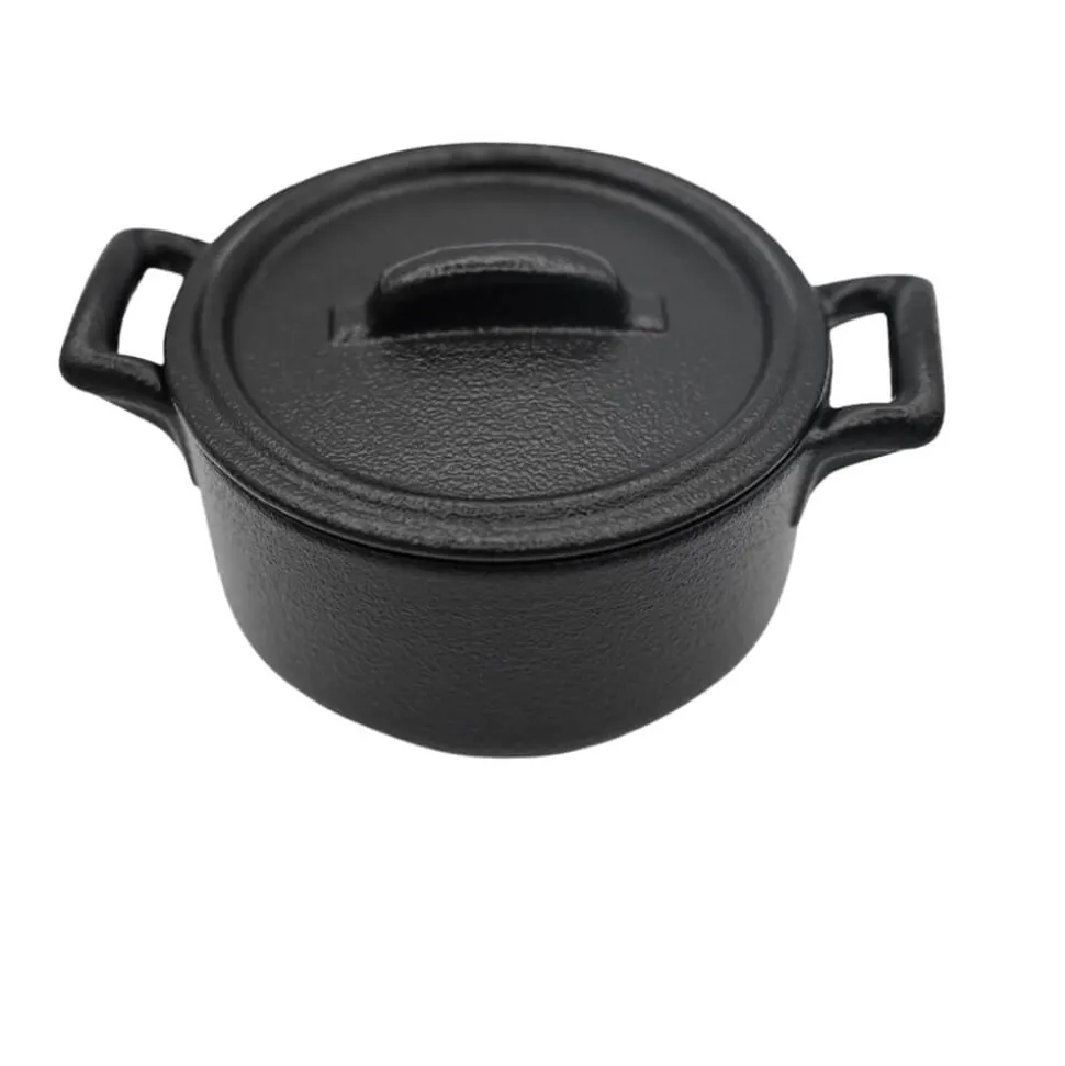 Mini-Cocotte ronde noire 20cl Belle Cuisine Revol