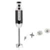 Mixeur plongeant polyvalent mini-pro Noir Blanc 4 couteaux - DYNAMIC