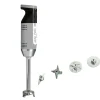 Mixeur plongeant polyvalent mini-pro Gris Noir 4 couteaux - DYNAMIC