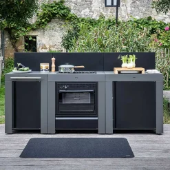 Module Plan de Travail 80 cm Gris Cargo - ENO