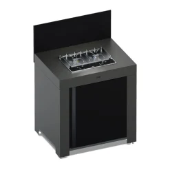 Module Table MASTER Encastrée 80 cm Gris Cargo - ENO