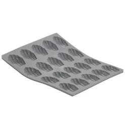 Moule en silicone 20 mini-madeleines - DE BUYER
