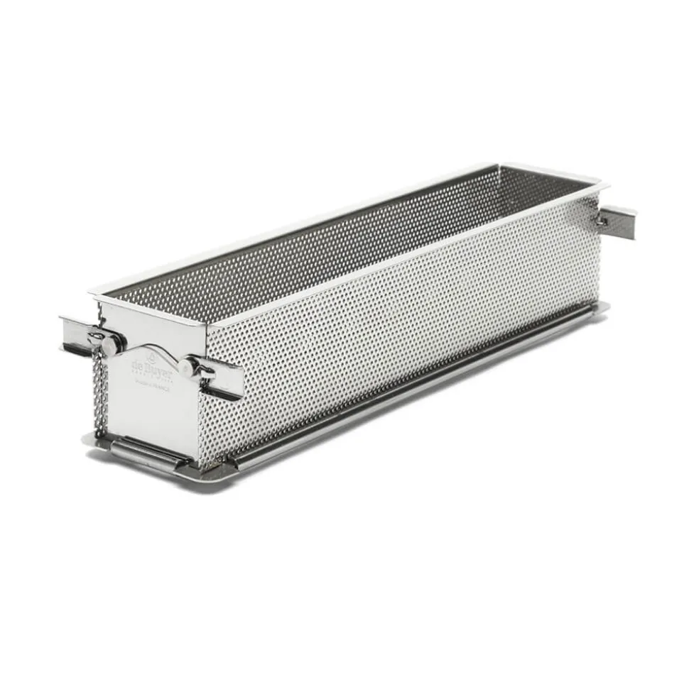 Moule inox perforé pliant GEOFORME 48 x 9 x 8,5 cm - DE BUYER