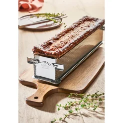 Moule inox perforé pliant GEOFORME 48 x 9 x 8,5 cm - DE BUYER