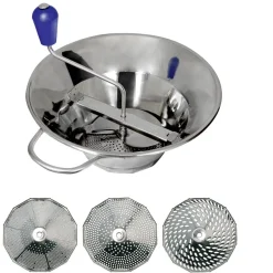 Moulin n°3 inox avec 3 grilles OFFERTES - Louis Tellier
