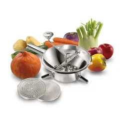 Moulin passe-légumes ménager inox 24 cm - Louis Tellier