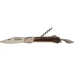 Outil multifonction pliable Le Pionnier Chasse Bois de cerf 3 pièces - DOURIS CHASTEL