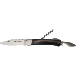 Outil multifonction pliable Le Pionnier Chasse Pointe de corne blonde 3 pièces - DOURIS CHASTEL