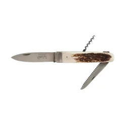 Outil multifonction pliable Hallali Bois de cerf 3 pièces - DOURIS CHASTEL