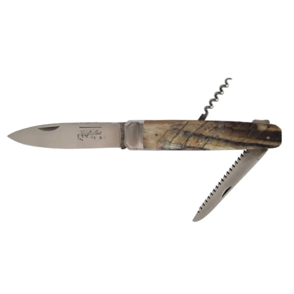Outil multifonction pliable Hallali Corne de bélier 3 pièces - DOURIS CHASTEL
