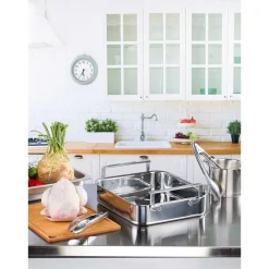 Pack grille berceau + thermomètre de cuisson - CRISTEL