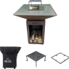 Pack Printemps Brasero Auvergnat Carré CORTEN - GRILL CHIC