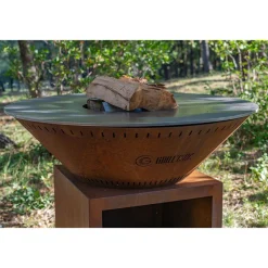 Pack Printemps Brasero Classique CORTEN Simple Cuve - GRILL CHIC