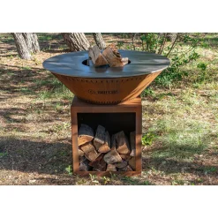 Pack Printemps Brasero Classique CORTEN Simple Cuve - GRILL CHIC