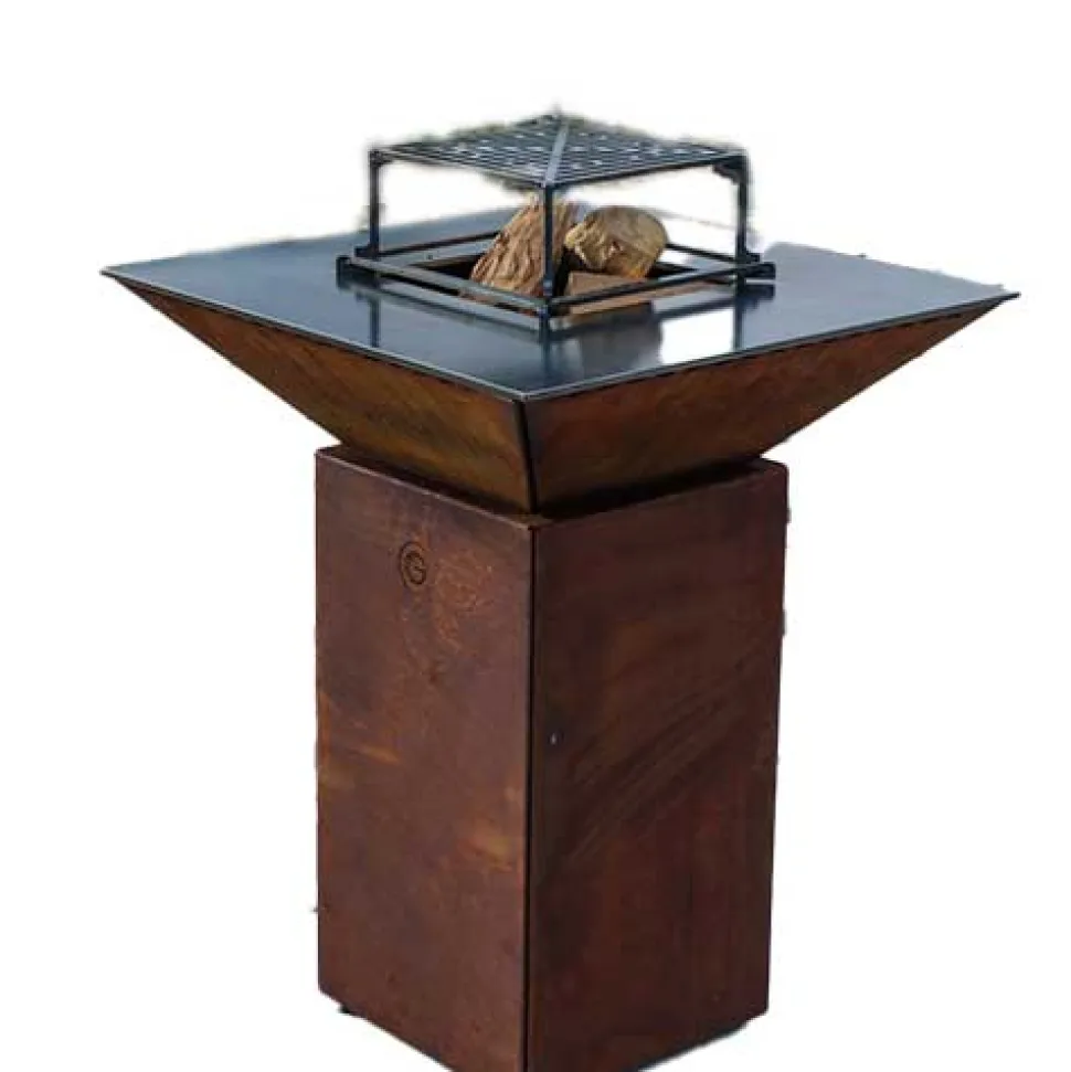 Pack Printemps Brasero Cévenol CORTEN - GRILL CHIC