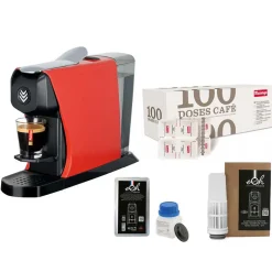Pack Tranquillité Machine à café EOH avec accessoires et café - MALONGO
