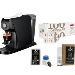 Pack Tranquillité Machine à café EOH avec accessoires et café - MALONGO