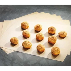 Papier cuisson siliconé kraft 500 Feuilles Ecopap 53 x 32,5 cm - MATFER
