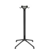 Pied de table central hauteur haute finition noire Horizon - LAFUMA