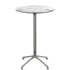 Pied de table central hauteur haute titane Horizon - LAFUMA