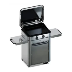Plancha Gaz ENOSIGN 65 sur Chariot Inox - ENO