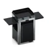 Plancha Gaz Fusion 60 sur Chariot Inox et Noir - ENO
