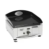 Plancha gaz inox 40 avec plaque acier émaillé - ROLLER GRILL