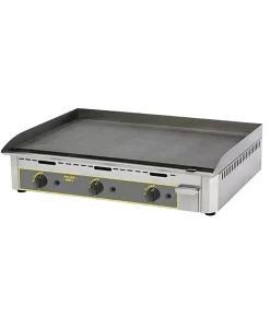 Plancha à gaz inox avec plaque en acier – ROLLER GRILL