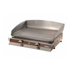 Plancha gaz inox FERIA 2 feux - PLANCHA TONIO