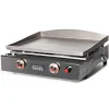 Plancha gaz inox LAGOA 2 feux - PLANCHA TONIO