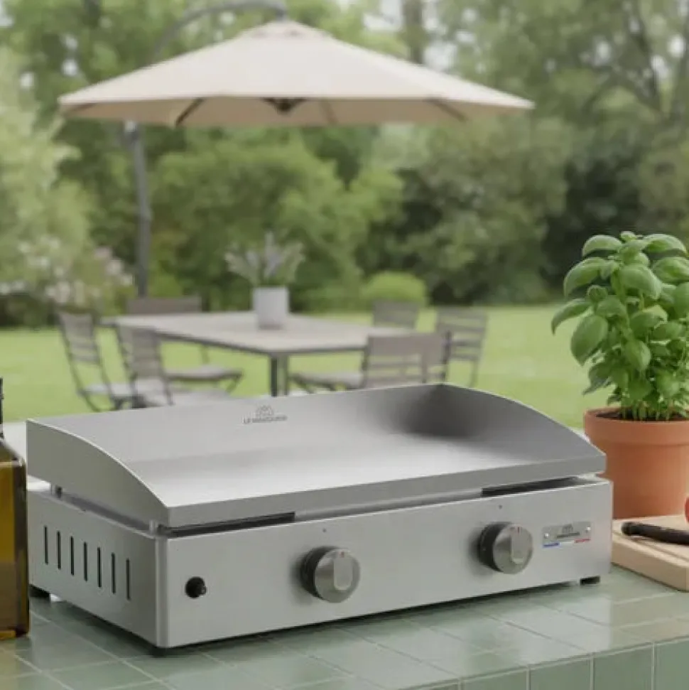 Plancha Inox Gaz 260 - LE MARQUIER