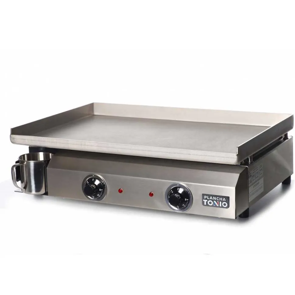 Plancha électrique inox ELECTICA PL5 2 feux - PLANCHA TONIO