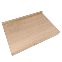 Planche à découper monobloc 2 rebords réversible en Hêtre - TOURNABOIS