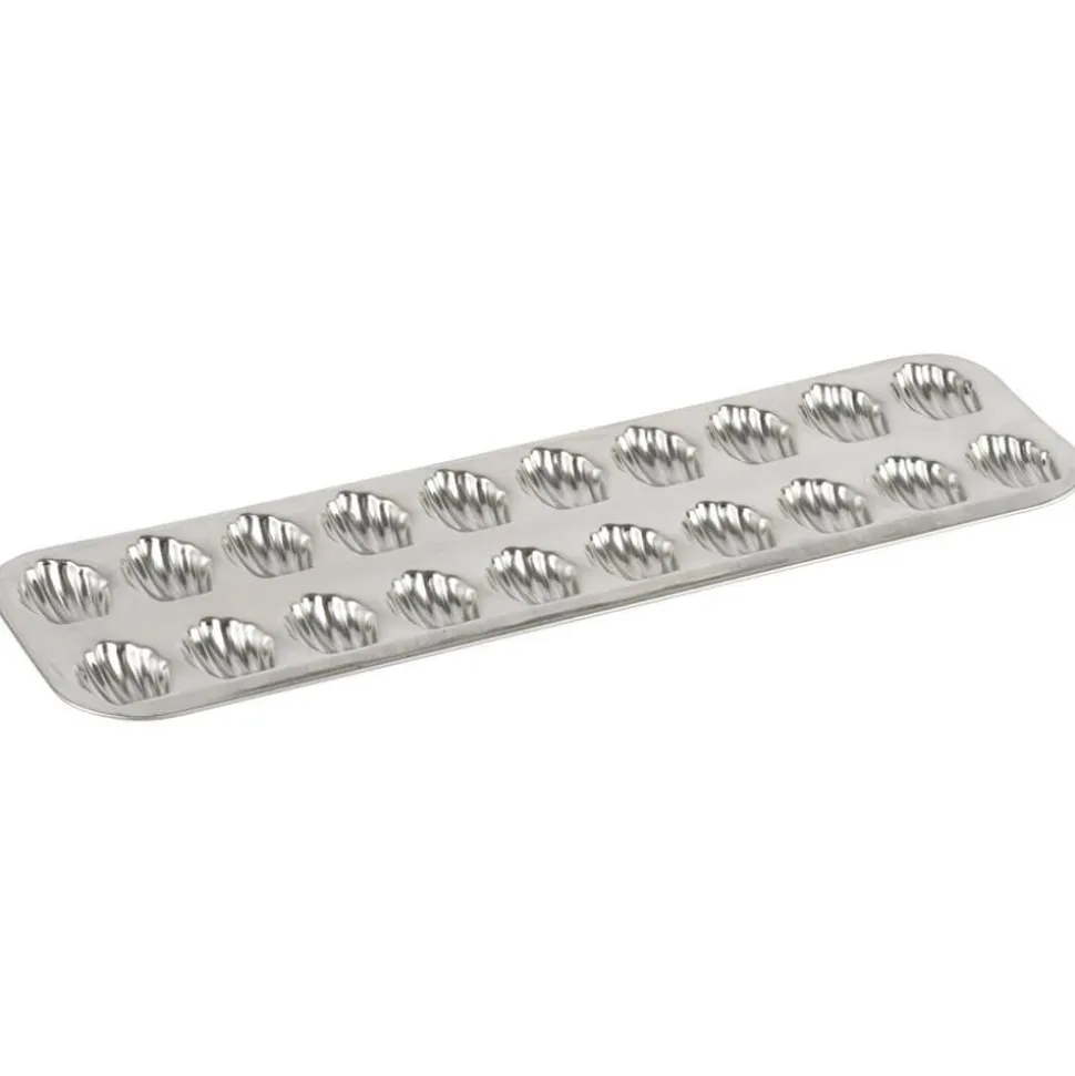Plaque fer blanc 20 mini-madeleines - GOBEL