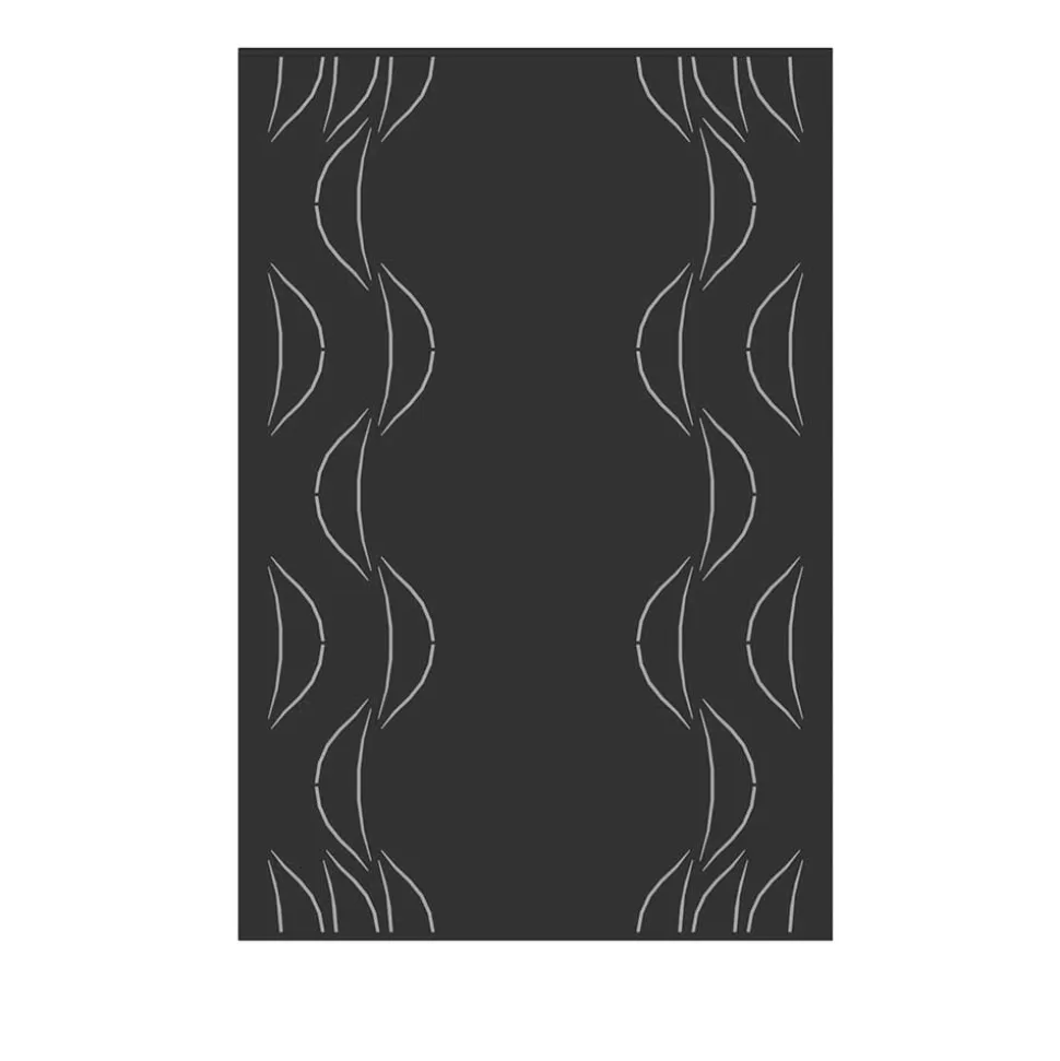 Plaque murale Eole noire - LE MARQUIER