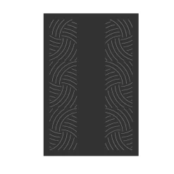 Plaque murale Essentiel noire - LE MARQUIER