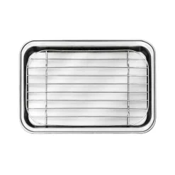 Plateau à dresser avec grille 26 x 18,5 cm - LOUIS TELLIER
