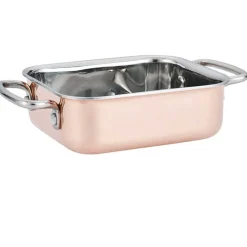 Plat rectangulaire Cuivre Allure Miniature - BAUMALU