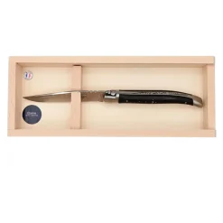 Plumier Laguiole Prestige Forgé Ebène - Au Sabot