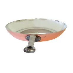 Poêle Cuivre Etamée 24 cm - ATELIER DU CUIVRE