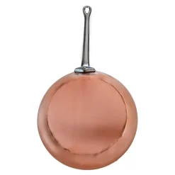 Poêle Cuivre Etamée 24 cm - ATELIER DU CUIVRE
