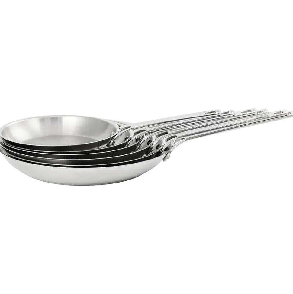Poêle Inox Brossé 1826 - CRISTEL