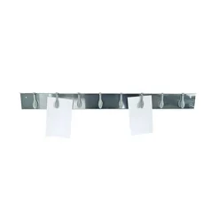 Porte-Fiches aimanté inox 8 Ressorts 62,5cm - Louis Tellier