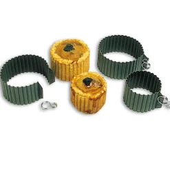 Pâté en Croûte Exopan Rond Cannelé Diamètre 8 cm Hauteur 5 cm - MATFER