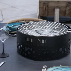 P'tit Grill Barbecue de Table Acier - GRILL CHIC