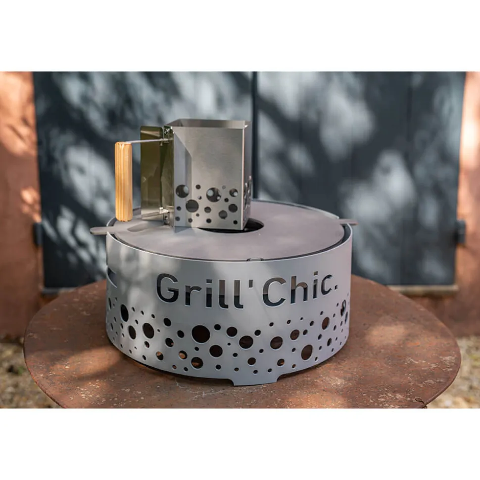 P'tit Grill Braséro de Table Aluminium - GRILL CHIC