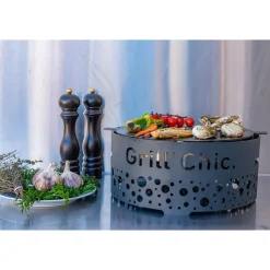 P'tit Grill Braséro de Table Aluminium - GRILL CHIC