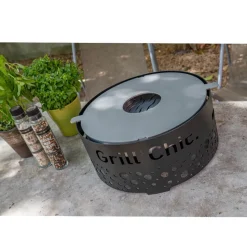 P'tit Grill Braséro de Table Aluminium - GRILL CHIC